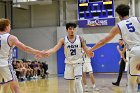 MBBall vs Emerson  Wheaton College Men's Basketball vs Emerson College is the first round of the NEWMAC Basketball Championships. - Photo By: KEITH NORDSTROM : Wheaton, basketball, NEWMAC MBBall2024